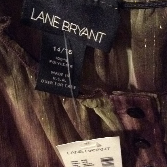 Lane Bryant Women Top Size 14/16 - Picture 3 of 4